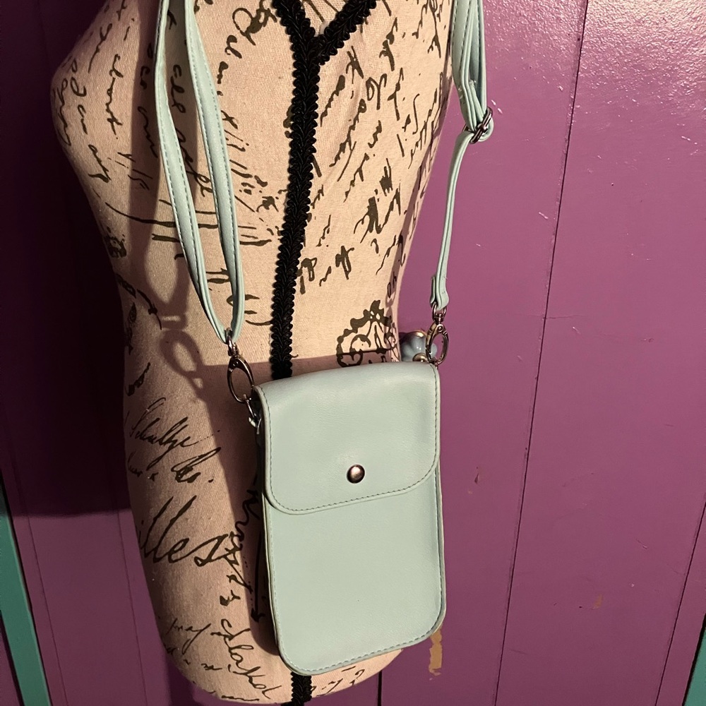 Mint Green Crossbody Bag